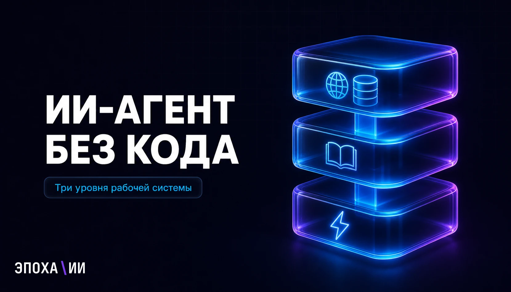 Как собрать ИИ-агента без кода: три уровня, которые делают его рабочим