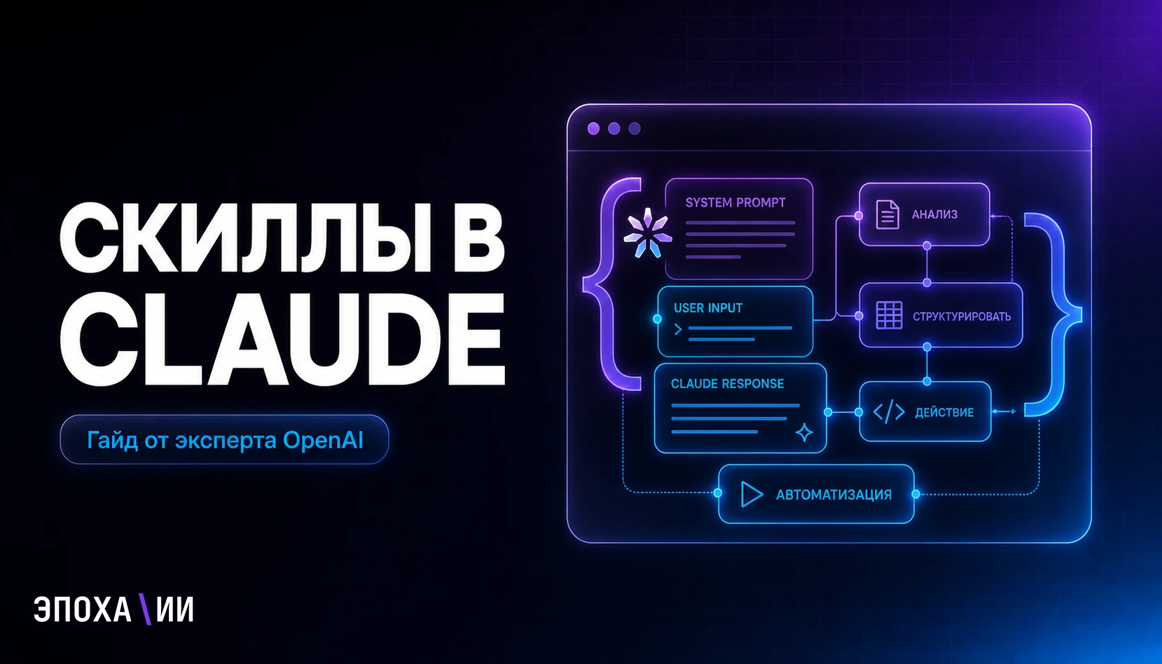Что такое скиллы Claude и как создать свой за 5 минут — гайд от консультанта OpenAI
